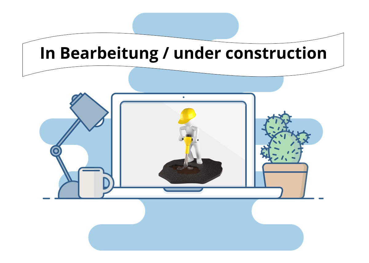 Website in Arbeit – Baustellenseite